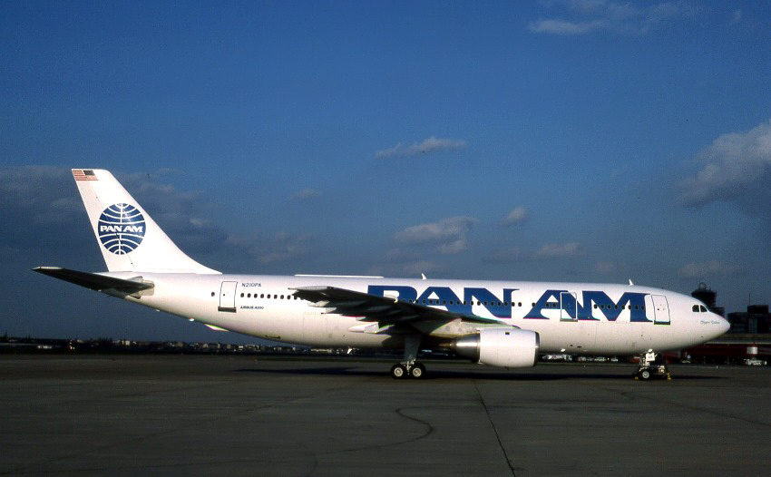 N210pa Airbus A300b4 3 Cn 238 Pan Am